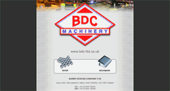 Desktop Screenshot of bdc-ltd.co.uk